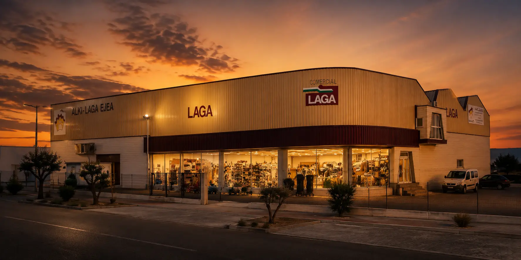 Instalaciones de Comercial Laga en Ejea de los Caballeros